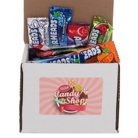 SECRET CANDY SHOP AirHeads Watermelon Taffy Mini Candy Bulk in Box (Individually Wrapped) (Assorted Flavors) (1lb)