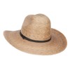 Palm Braid Ranchero Cowboy Hat - Dk Palm L