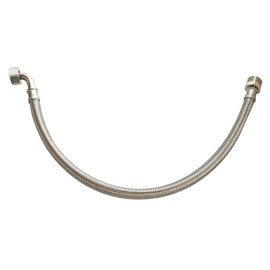 SOMATHERM FOR YOU - Connection of the sanitary hose right male 15/21 (1/2) - angled female throwing nut 15/21 (1/2) - length 50 cm - DN10