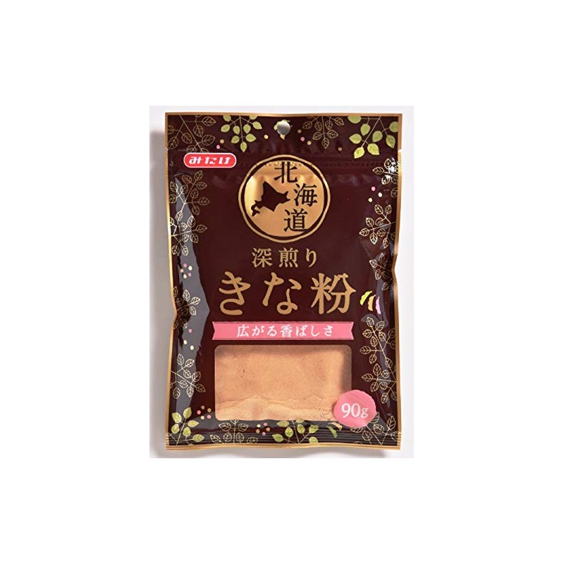 Mitake Roasted Hokkaido Soy Flour, 3.2 oz (90 g) x