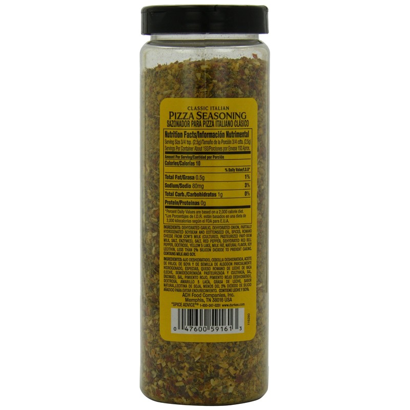 Durkee Pizza Seasoning, Classic Italian, 17-Ounce