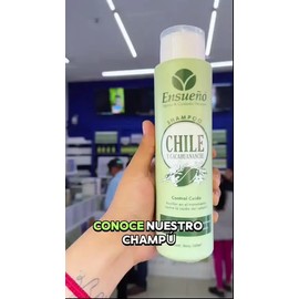 Shampoo Anticaída Chile y Cacahuananche Ensueño  Anti-Hair Loss Shampoo with Chili  Cacahuananche, 500ml                                              