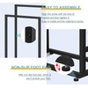 Towel Racks for Bathroom, 2 Tier Standing Stainless Steel Towel