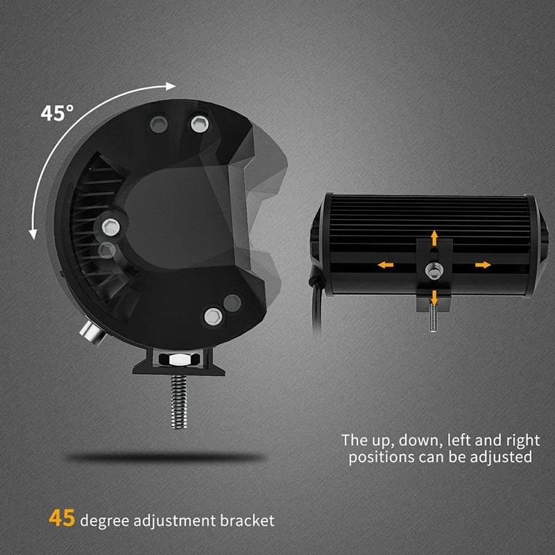 7 Inch LED Light Bars, 240W 24000lm LED Work Lights