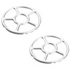 2 Pcs Multi-Function Gas Ring Reducer, Stove Top Gas Ring