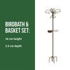 Honeyfield's Basket and Bowl Set for Bird Feeding Station -