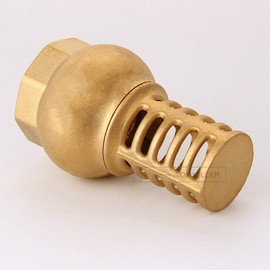 BE-TOOL Non Return Valve DN40 Pump Inlet Filter Brass Single Way Foot Valve Installing at Pump (Pack of 1)