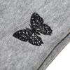 IHAUIUE Butterfly Embroidered Cuffed Beanie Hat Graphic Knitted Skull Cap