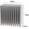 Audio Fan Heatsink Aluminum Heat Dissipator Cooling Efficiency Air Cooling