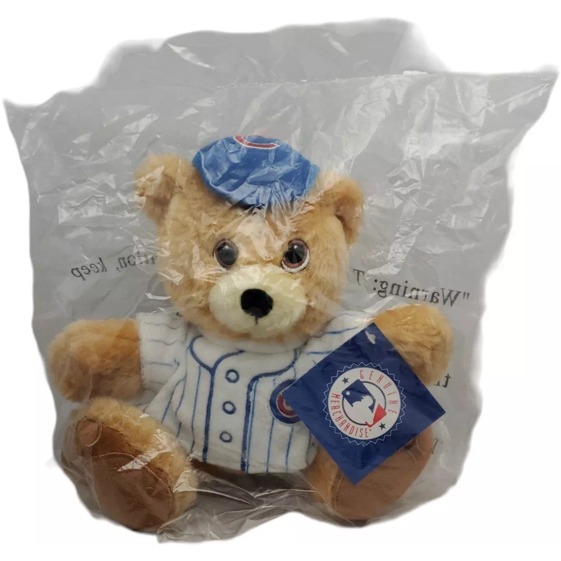 Genuine Merchandise Chicago Cubs Plush Teddy Bear Player