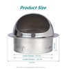4 Inch Wall Vent Cover Allvent Stainless Steel Round Exhaust