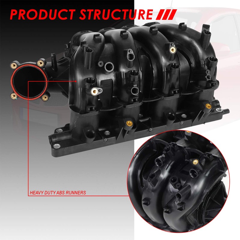 Auto Dynasty Engine Upper Intake Manifold Compatible with 2009-2011 Chevy