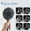 OFFO Shower Head and Hose Set, 6 Modes Handheld Shower