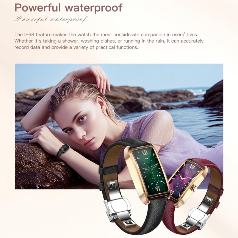 Elegant Smart Watch for Women Fitness Tracker with Step Counter