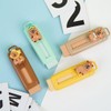 HQRKOTM 4 Pieces Capybara Retractable Eraser with 4 Pieces Eraser
