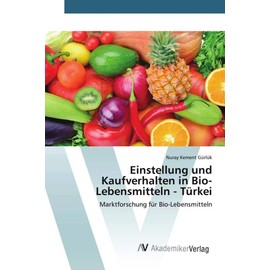Einstellung und Kaufverhalten in Bio-Lebensmitteln - Türkei