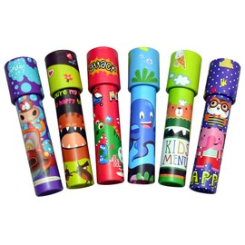 Kaleidoscope Toy 6-piece Pack - Kaleidoscope for Kids Party Bag Gift Stocking Filler - Random Theme