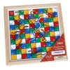 Gothink Wooden Snakes and Ladders Game - 13 Inch Educational