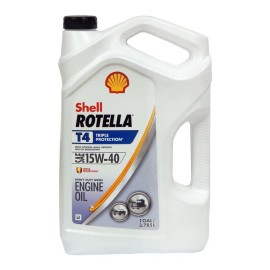 Shell Rotella T4 550019913 15W-40 Triple Protection Engine Oil, GALLON