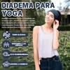 Diadema Deportiva Absorbente para Correr, Ciclismo y Yoga