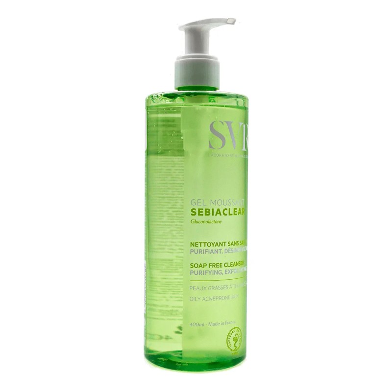 Gel Moussant SVR Sebiaclear de 400mL/400g