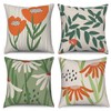 ASDCXZ Cushion Cover 40 x 40 cm Set of 4