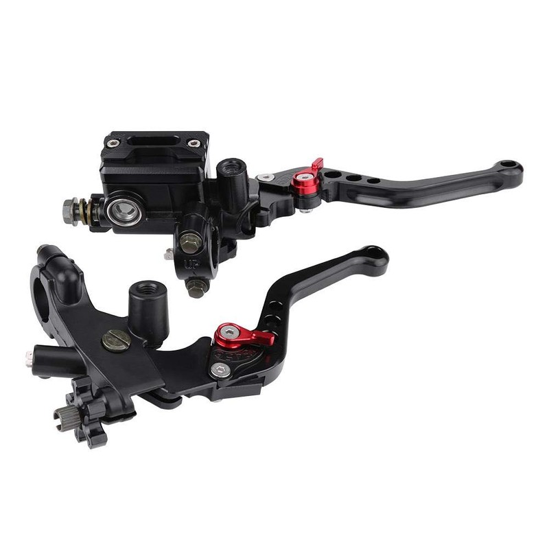 Motorcycle Brake Clutch Lever, 1 Pair 7/8"(22mm) Universal Motorcycle Brake