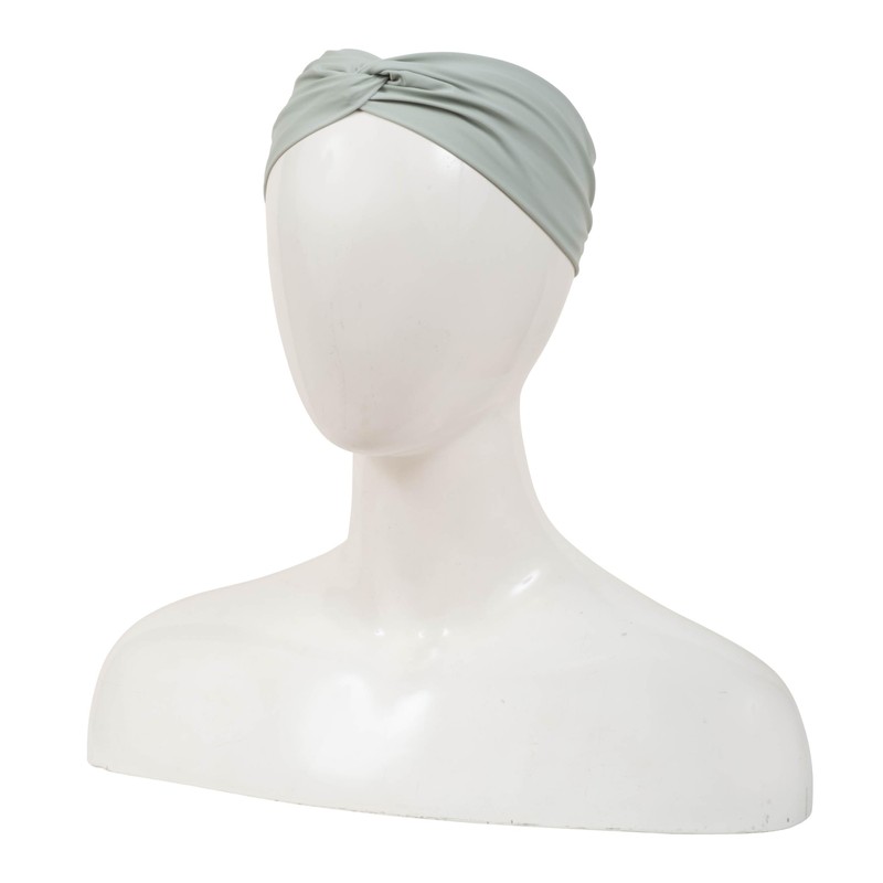 Goody Sport Lycra Head Wrap - 1Ct, Green, Quick-Dry Headbands