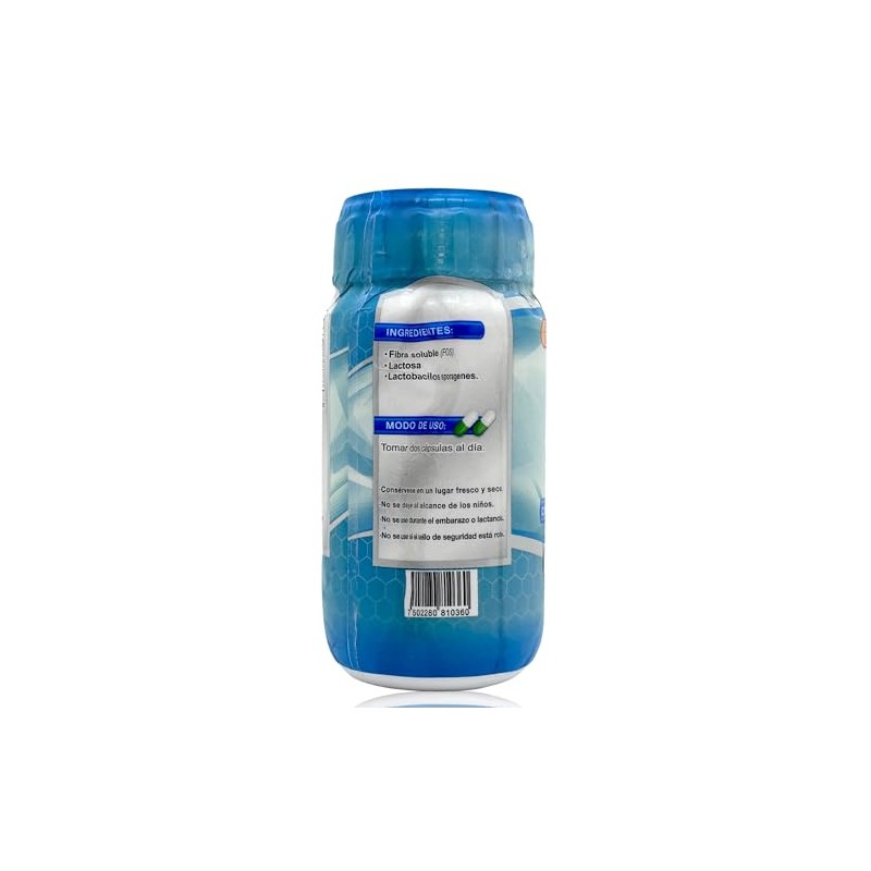 Pro Biotics Flora con Lactobacillus y FOS 72 cápsulas 500
