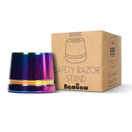 Bambaw Rainbow Shaving Stand - Fits Metal Safety Razors Only