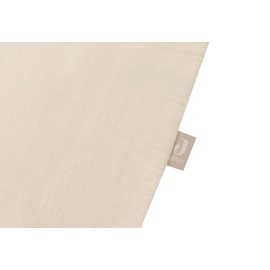 Jollein Musselin Sommerschlafsack Baby - Oatmeal - 90 cm - 100% Baumwolle - 0.5 Tog - OEKO-TEX Zertifiziert - Schlafsack Baby Sommer - Hellbeige