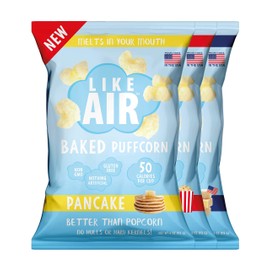 Like Air Baked Puffcorn (Variety Pack) | 3 Large Multi-Serve Bags | Unique & Delicious | Nothing Artificial