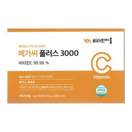 Vitamin Village 비타민마을 메가씨 플러스 3000 3g x 90포 / 써클 Vitamin Village Mega C Plus 3000 3g x 90 Sachets / Circle