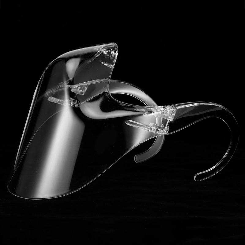 Waterproof Transparent Anti Fogging Protective Face Cover Safety Guard Sanitary