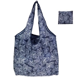 SCGEHA Eco Bag, Large Capacity, Folding, My Bag, Lightweight, Shopping Bag, Grocery Bag, Stylish, Patterned, Compact