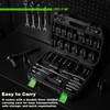 TecoTek 1/2" Drive Deep Impact Socket Set, 38-Piece Socket Set