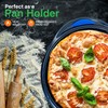 NutriChef Blue Silicone Handles - Flexible Design for Nonstick Carbon