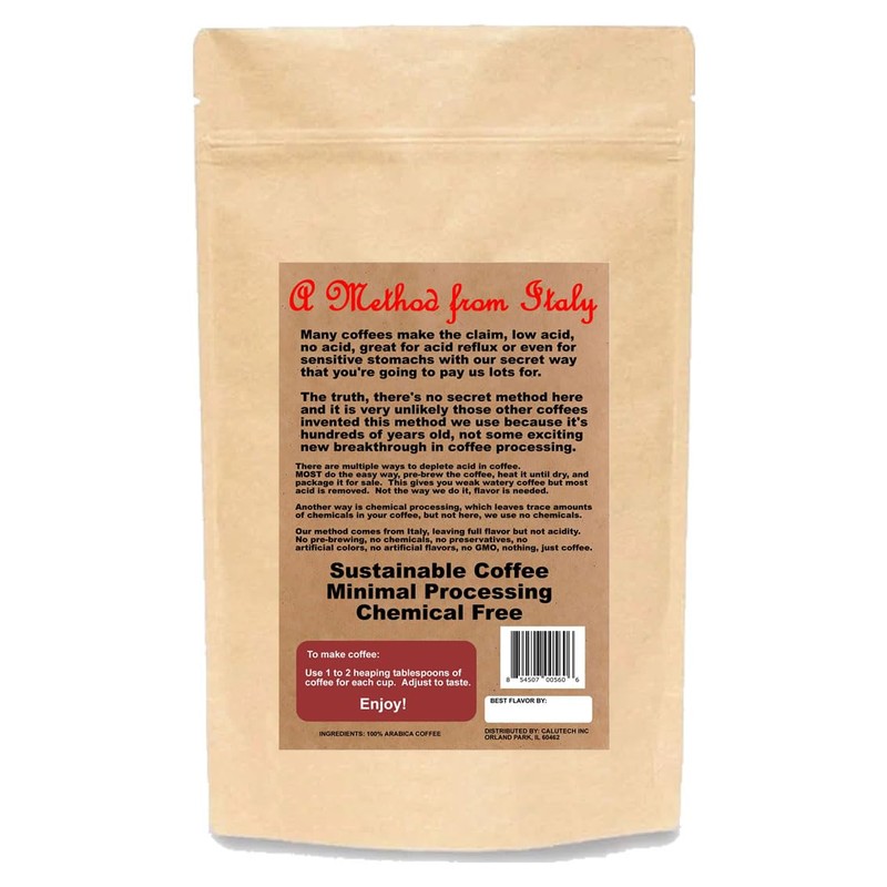 Old Chicago Acid Free Coffee Dark Roast Ground 12 Oz
