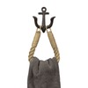 ROXLLGJC Nautical Rope Toilet Paper Holder Coastal Towel Holder with