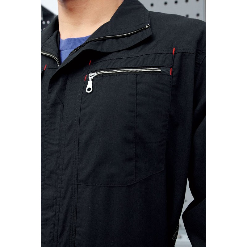 SOWA 39010 Work Clothes Coveralls, Navy, 4L Size