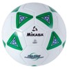 Mikasa Serious - Pelota de fútbol (verde/blanco, talla 4)