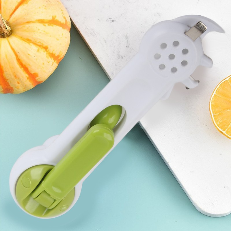 6 in 1 Can Opener ABS Ergonomic Easy To Hang