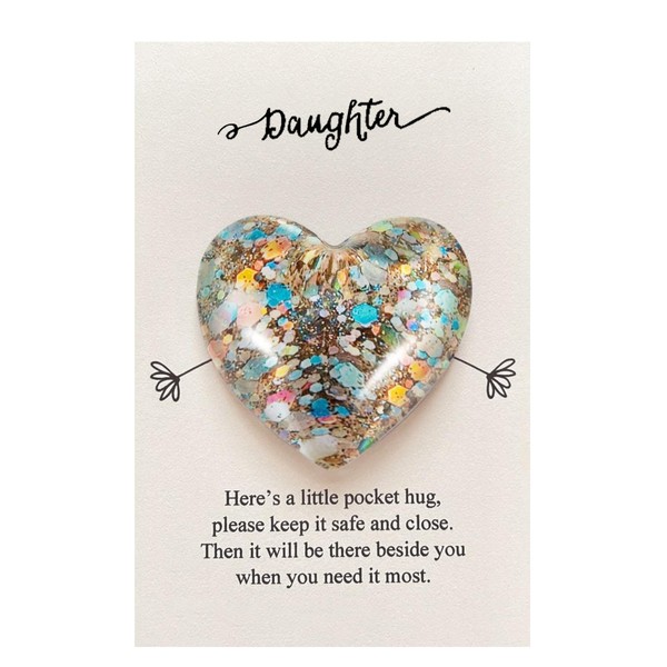 Pocket hug Heart Keepsake Gifts for Women Friends - Positive