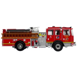 DCD KME Predator Fire Engine #8 5-Alarm Series Limited Edition Red 750 Pieces Los Angeles County Fire Department Diecast Toy