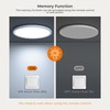 Matane LED Ceiling Light Dimmable 18W, Ceiling Lamp with Remote