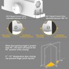 GEKRONE Automatic Door Closer Heavy Duty Fire Prevention Spring Hydraulic