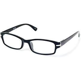 藤田光学 老眼鏡 メンズ 3.5 度数 プラスチックフレーム バネ蝶番 マットブラック CL-11+3.50