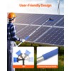 VEVOR Water Fed Pole Kit, 20FT Solar Panel Cleaning Pole