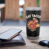 Eat Tacos Turkey Thanksgiving Festive Food Celebration Stainless Steel Insulated
