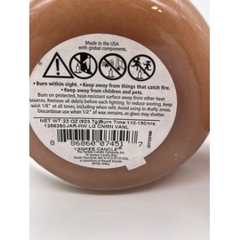 Yankee Candle CINNAMON VANILLA Large Jar 22 oz Candle Rare